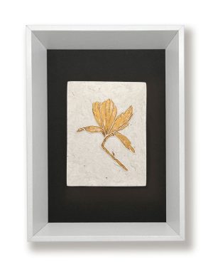 As kunst aandenken magnolia goud